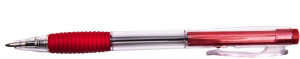 Ручка шариковая DolceCosto,автомат, 0,7,красная,с рез. манжетой D00304-RD