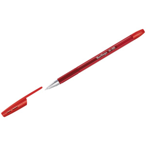 Ручка шариковая Berlingo, Н-30, красная, 0,7мм., корпус красный,2917