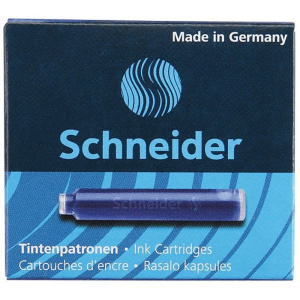 Чернила Schneider в патронах, синие, 6 шт./уп., Германия /6603