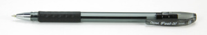 Ручка шариковая Pentel Feel it! черная, 0,5мм,с резин. манжетой, BX485 Япония 
