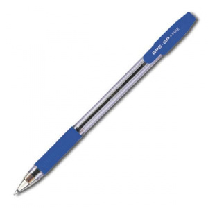 Ручка шариковая PILOT BPS-GP-F синяя, 0,32мм,с резин. манжетой, Япония