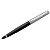 Ручка-роллер PARKER Jotter Originals Black Chrome СT, 0,8мм, черная 2096907