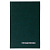 Блокнот ежедневник А5, 160л., бумвинил, твердая обложка, зеленый ЕН-БВ_59617