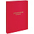 Папка "Дипломная работа", А4, с гребешками на сутаже,бумвинил, красная,257940