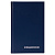 Блокнот ежедневник А5, 160л., бумвинил, твердая обложка, синий ЕН-БВ_59619