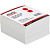 Блок для записей в пленке (запасной) 9х9х5, офсет белый, 65гр., ЭКОНОМ,777230