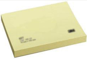 Бумага для заметок HOPAX, 76 х 127мм, желтая, 100 лист.