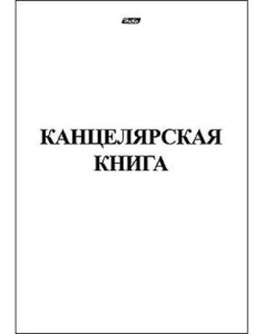 Книга учета  48л., А4, Hatber, линейка на скобе, 48Т4В4_03963