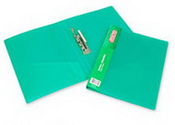 Папка с зажимом F611 пласт. 17мм зеленая