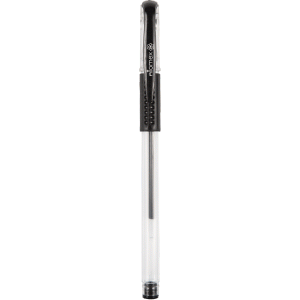 Ручка гелевая Attomex черная, 0,5мм, грип 5051307