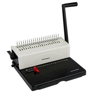 Брошюровочная машина OfficeSpace BM254 Perfect bind, на пласт. пруж., проб.25л., сшивает до 500л.