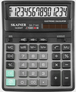 Калькулятор 14-разряд. SKAINER SK-714II ,большой настольный