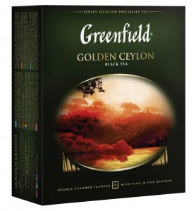 Прод Чай GREENFIELD черный 100шт/упак