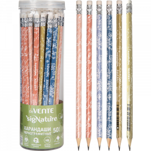 Карандаш чернографитный deVENTE Triolino sigNATURE, с ласт.,HB, заточен., 5032514