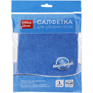 Хоз Тряпка для пола микрофибра, 50х60см, 280 г/кв.м 1 шт 320867