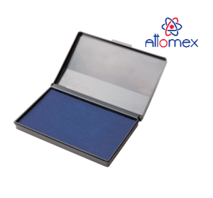 Штемпельная подушка 5 х 9см синяя Attomex 4117300
