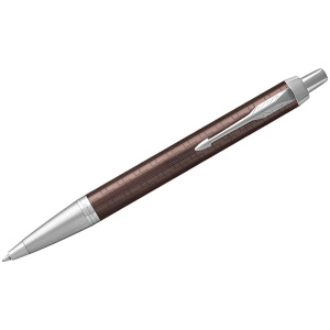 Ручка PARKER шариковая IM Premium Brown CT,синяя 1.0мм, кнопочк пода.уп.1931679