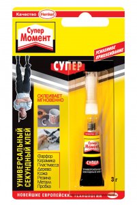 Клей МОМЕНТ-СУПЕР универсальный 3г