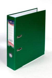 Папка с арочным механизмом 75 мм, зеленая ,DMN ,993888