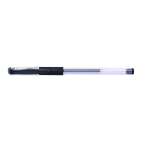 Ручка гелевая DolceCosto, 0,5мм, черная, с рез. манжетой D00222