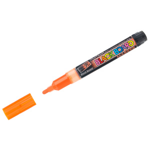 Маркер меловой MunHwa "Black Board Marker" оранжевый, 3мм, водная основа 260041