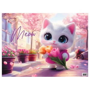 Покрытие настольное 46х33 ArtSpace "Sweet kitty" ПП_06203