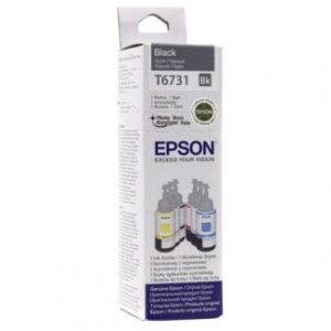 Картридж струйный (чернила) Epson T6731 (Black) для L800/1800 / Оригинал