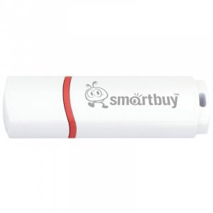 Флэш-драйв 32 Гб, USB2.0, Smart Buy "Crown" белый 218761