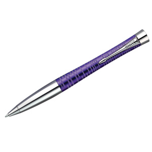 Ручка PARKER шариковая Urban Amethyst Pearl CT , 1 мм, поворотный механизм, 1906862