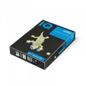 Бумага "IQ COLOR", 80 г/кв.м, А4 (500л), 100B - черный