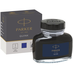 Чернила PARKER синие 57мл Bottle Quink, 1950376