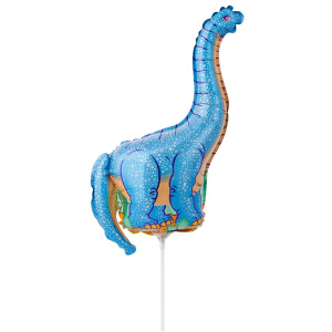 Воздушный шар Ф Динозавр голубой 1206-0112