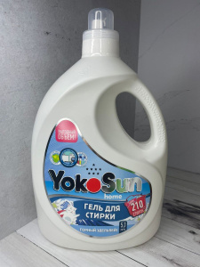 Хоз Гель для стирки YokoSun, Горный эдельвейс, 5,1 л.