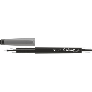 Ручка шариковая LAMARK,Evolution Oilgel,черная,0,7,Soft touch,антистресс,чернила semi-gel GP0643-2BK