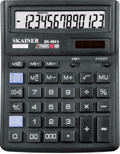 Калькулятор 14-разряд. SKAINER SK-484II ,большой настольный