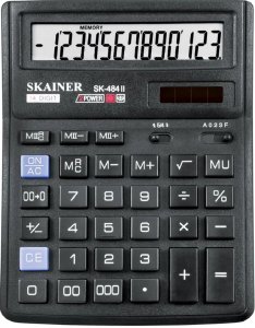 Калькулятор 14-разряд. SKAINER SK-484II ,большой настольный