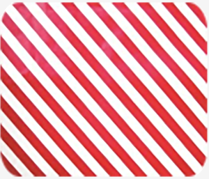 Подарочная упаковка, Бумага тишью Красные полоски на белом, 70х50см, 5л., 17г/кв.м., 8114922