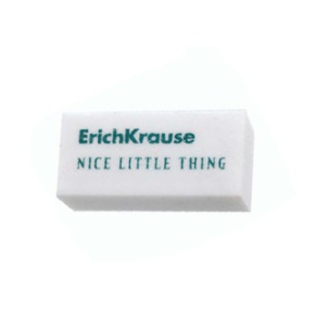 Ластик Erich Krause "Nice little thing" белый