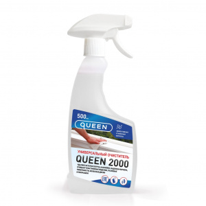 Хоз Очиститель универсальный Queen 2000, 500 мл с триггером НП029