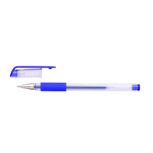 Ручка гелевая DolceCosto, 0,5мм, синяя, с рез. манжетой D00221
