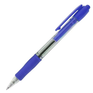 Ручка шариковая PILOT автомат., синяя BPGP-10R-F, 0,32мм, Япония