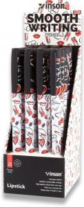 Ручка шариковая VINSON LIPSTICK, 0,7, игол. наконеч., маслян. чернила , синяя, А8