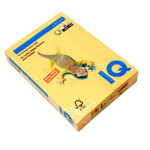 Бумага "IQ COLOR", 80 г/кв.м, А4 (500л), 22GO - золотистый