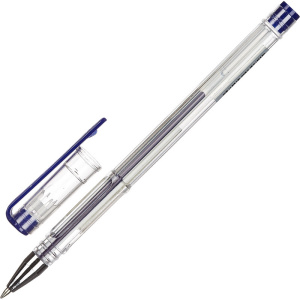 Ручка гелевая ATTACHE 0,5мм синий, без манж. Россия 901708