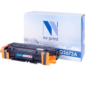 Картридж лазерный HP Q2673A (Мagenta) для СLJ 3500/3550/3700 / NV-Print