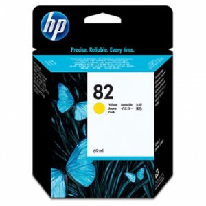 C4913A  Картридж HP DJ 500/800 69ml original №82 yellow