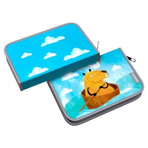 Пенал для ручек, 1отд., на молнии, Capybara Travel, 205х135, 60220