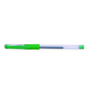 Ручка гелевая DolceCosto, 0,5мм, зеленая, с рез. манжетой D00224