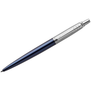 Ручка PARKER шариковая Jotter Royal Blue CT,синяя 1.0мм, кнопочк пода.уп. 1953186