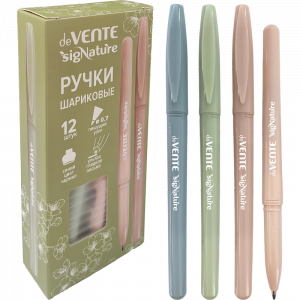 Ручка шариковая sigNATURE , синяя 0,7мм , грип-зона , 5073545